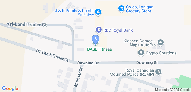 Map to BASE FITNESS